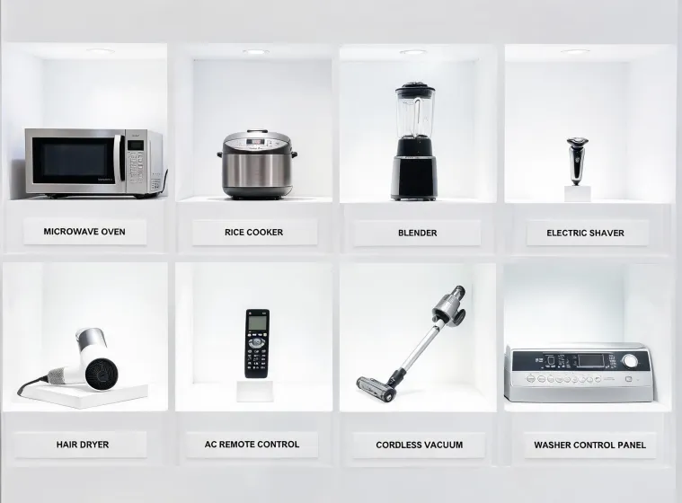 Panasonic appliance category matrix